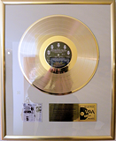 John Lennon - Goldebe Schallplatte